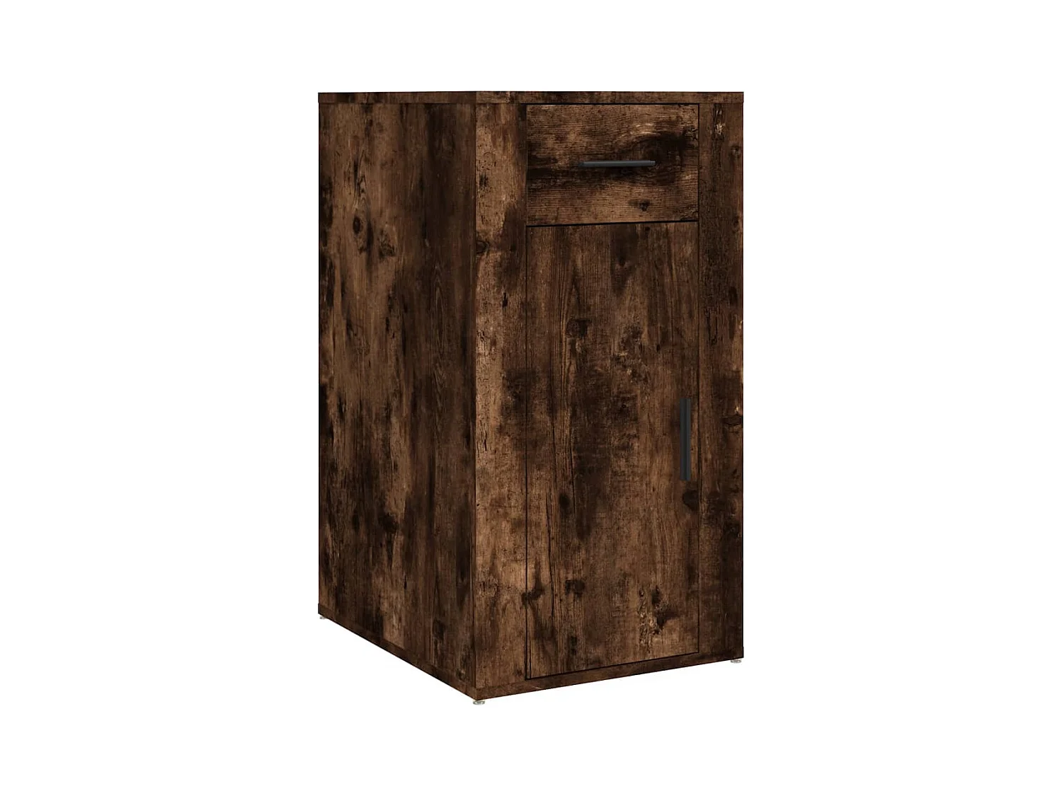 Bureau table poste de bois marron 100 x 49 x 75 cm 02_0023385