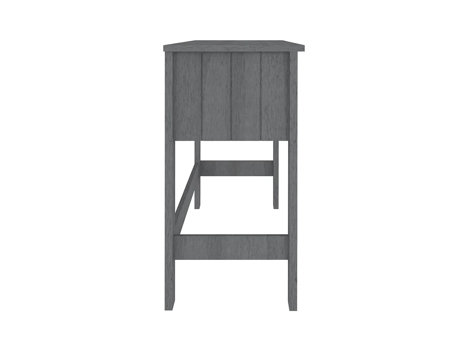 Bureau table poste de bois marron 110 x 40 x 75 cm 02_0023854