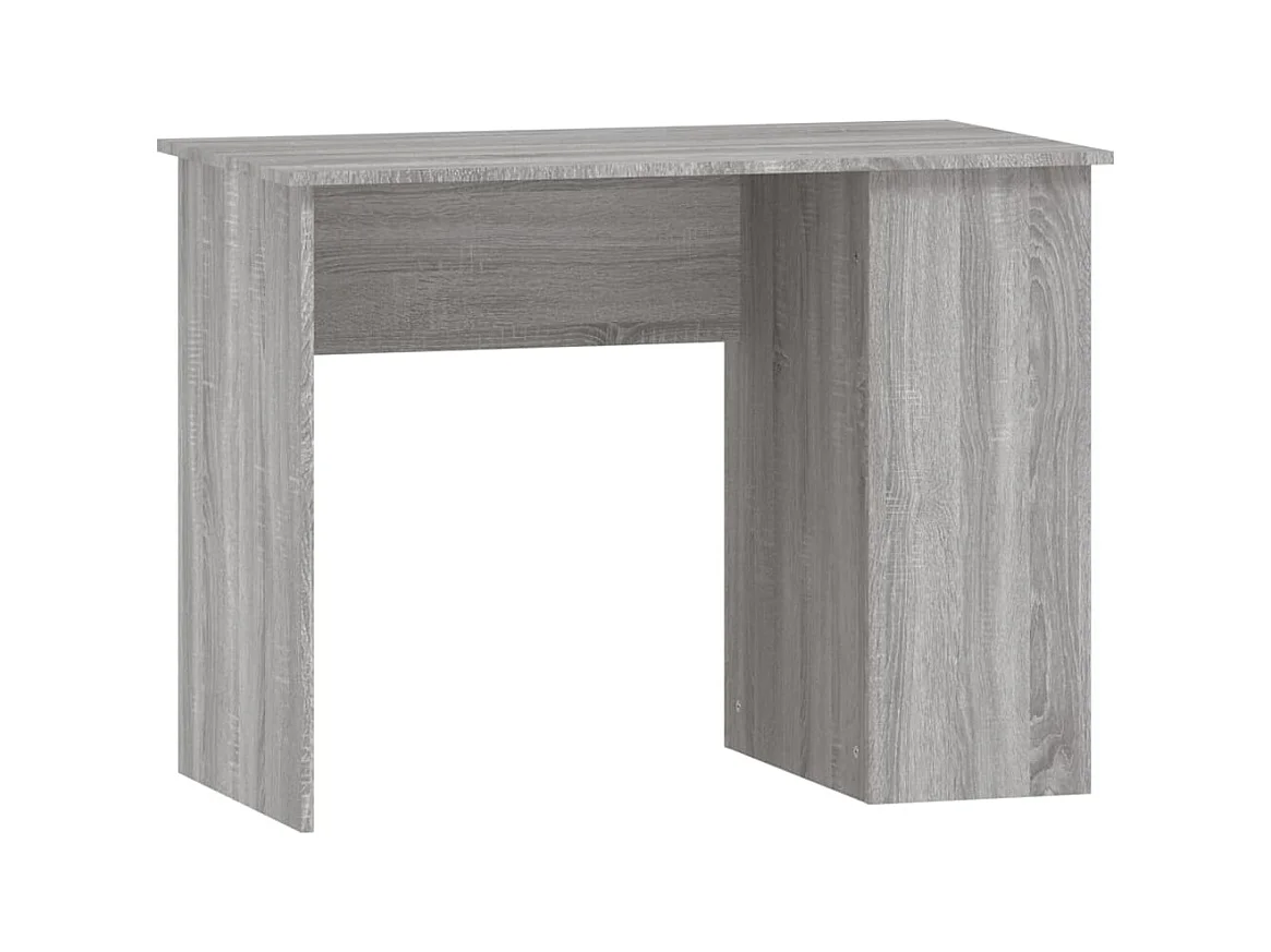 Bureau table poste de bois marron 100 x 55 x 75 cm 02_0023942