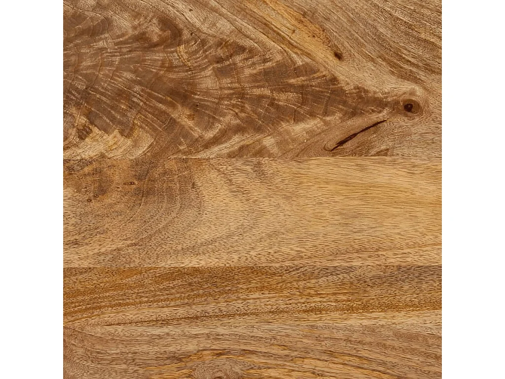 Mesa escritorio puesto de trabajo mueble ordenador estudio con cajones 110 x 47 x 76 cm madera maciza de mango marrón 02_0023462