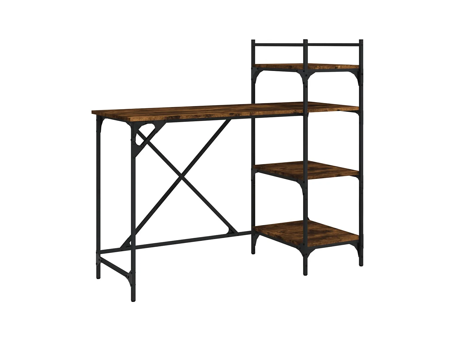 Bureau table poste de marron 120 x 47 x 109 cm 02_0023704