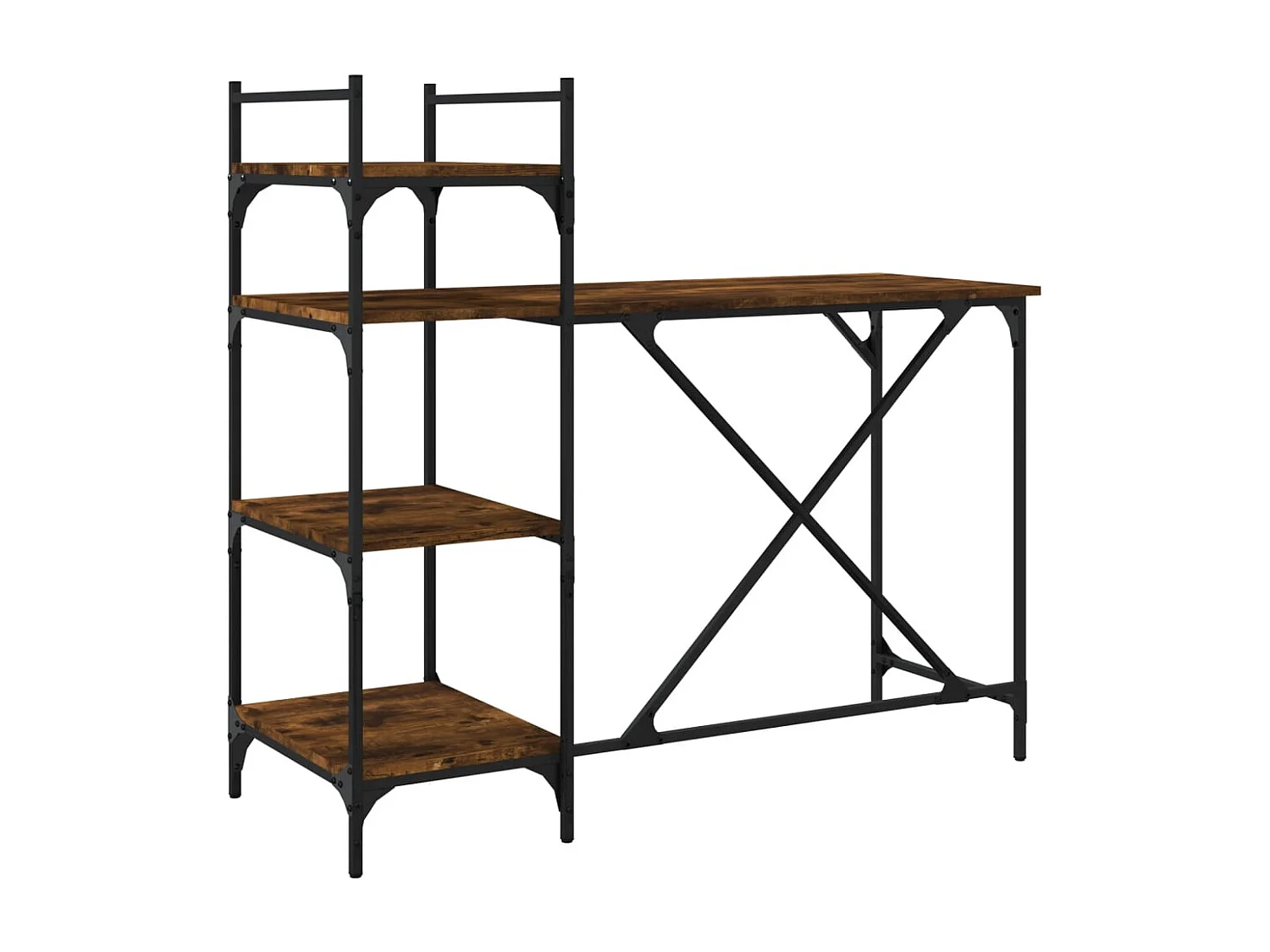 Bureau table poste de marron 120 x 47 x 109 cm 02_0023704