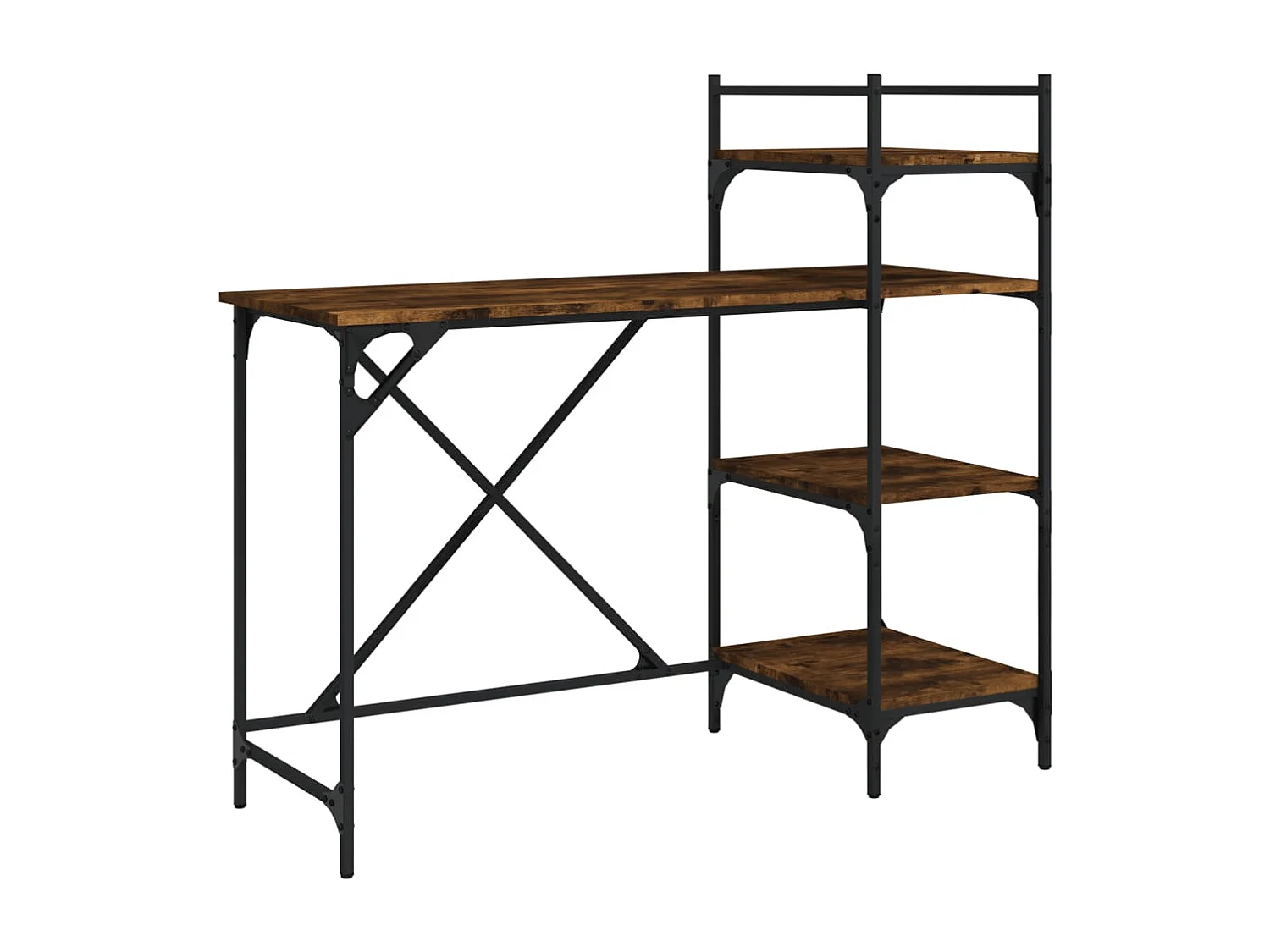 Bureau table poste de marron 120 x 47 x 109 cm 02_0023704