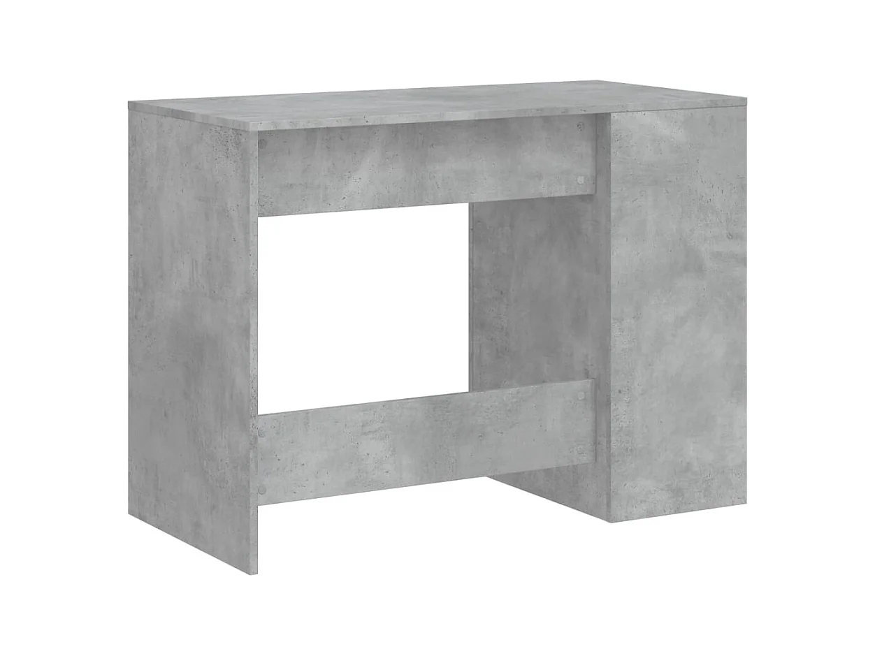 Bureau table poste de bois marron 102 x 50 x 75 cm 02_0023831