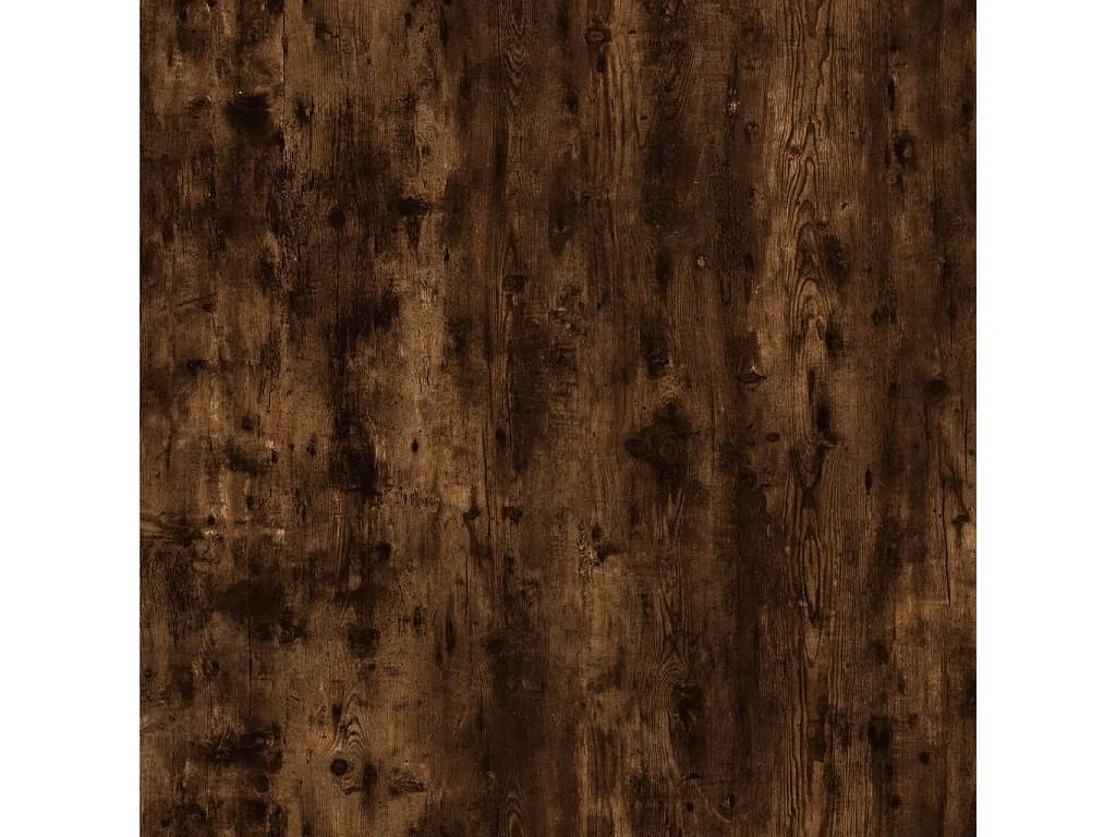 Scrivania tavolo postazione di lavoro mobile per computer studio rovere affumicato 100 x 49 x 75 cm derivati ​​del legno marrone 02_0023561