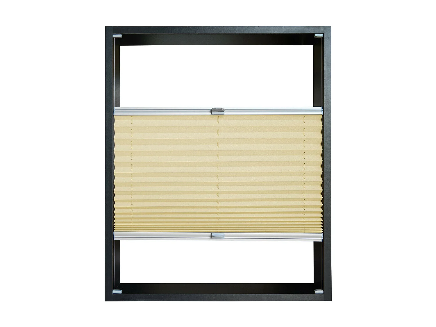 Store plissé pare-vue moderne beige 65 x 100 x 100 cm 16_0000376