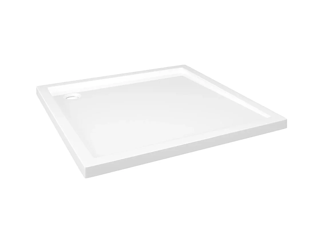 Receveur quadrada para banheiro ABS Branco 80 x 80 cm 02_0001951