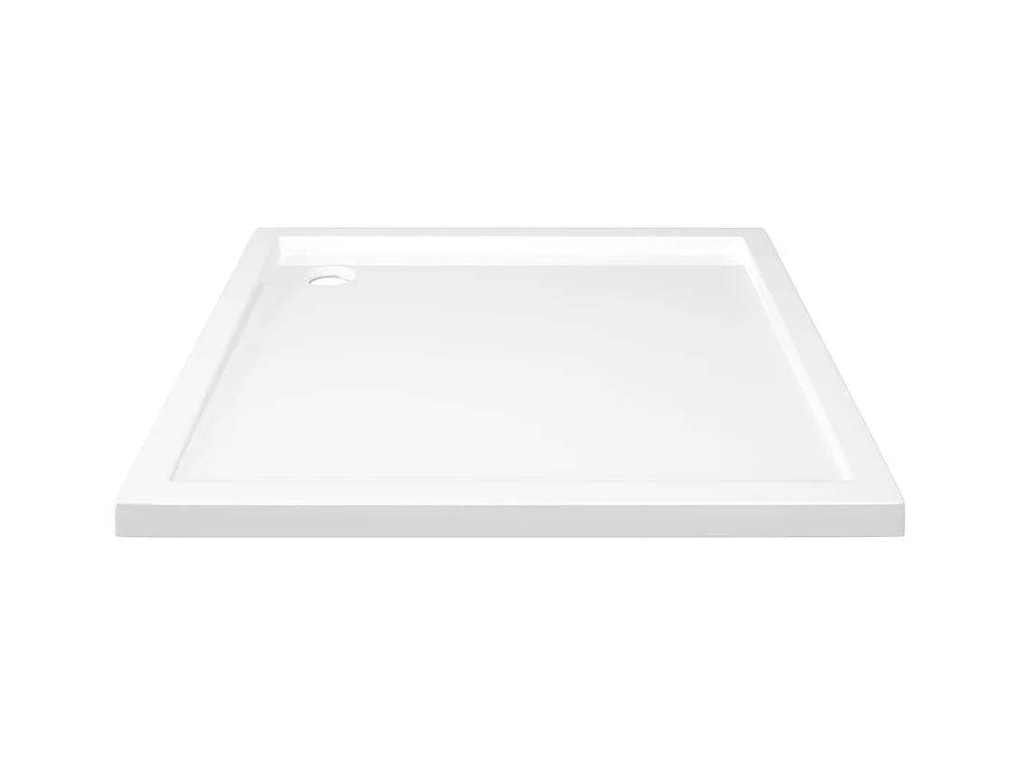 Receveur quadrada para banheiro ABS Branco 80 x 80 cm 02_0001951