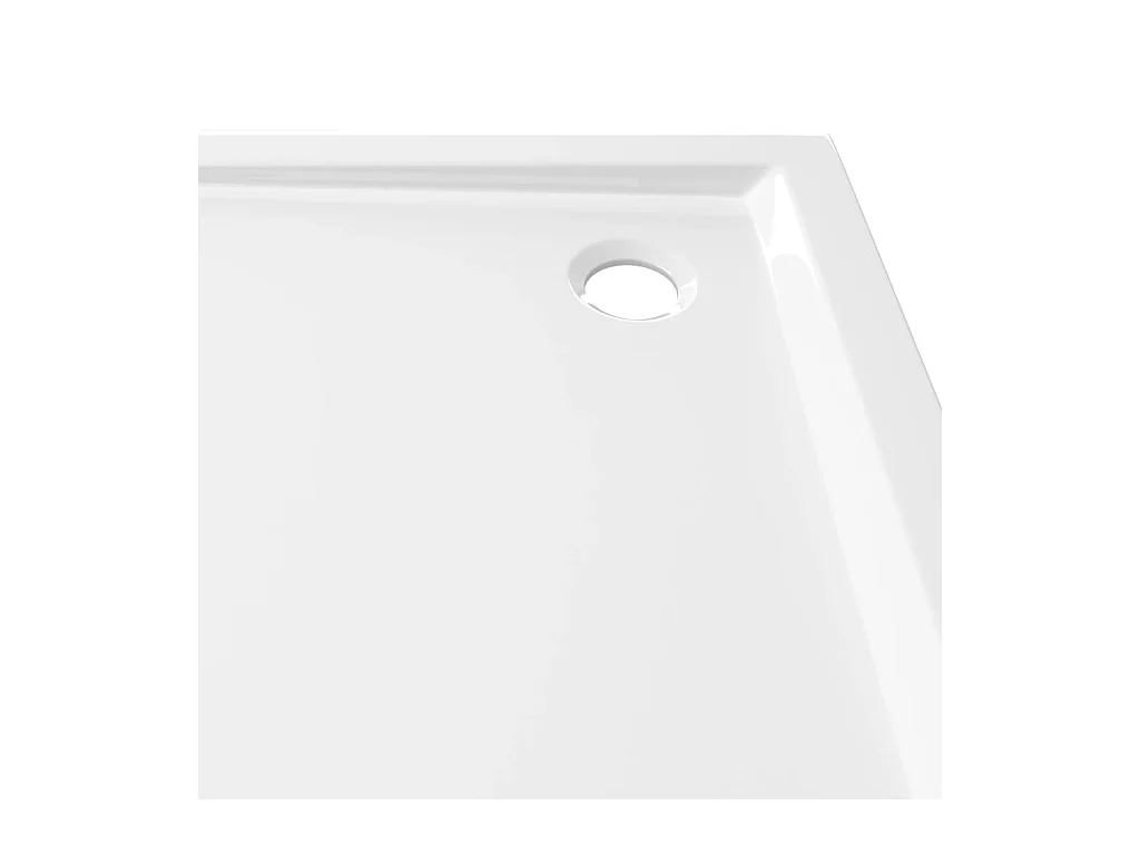 Receveur quadrada para banheiro ABS Branco 80 x 80 cm 02_0001951