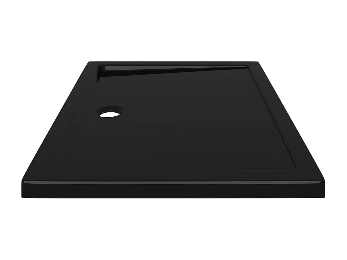 Base de chuveiro base de chuveiro base de chuveiro banheiro vaso sanitário interior de casa retangular 80x100 cm ABS preto 02_0001956