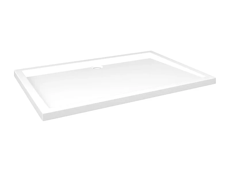 Receveur de douche base blanche 80 x 120 x 4 cm 02_0001954