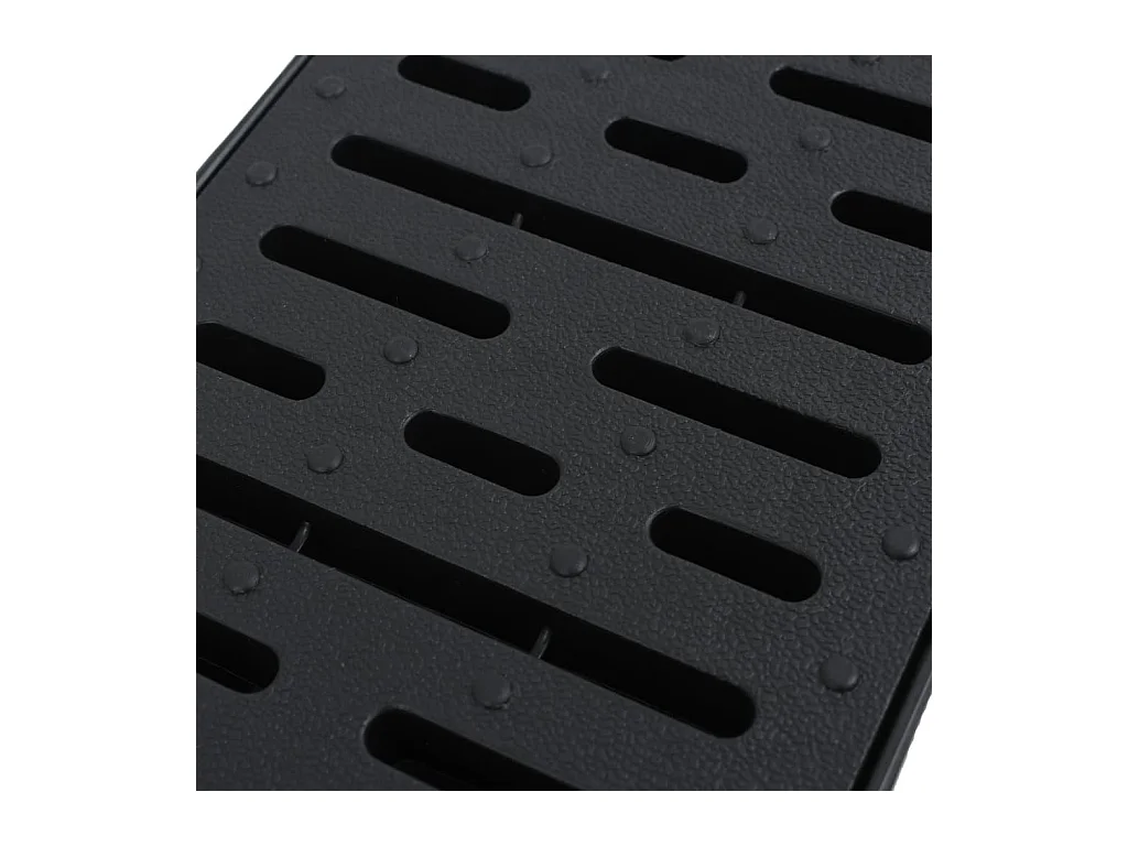 Canal de drenagem 4 peças plástico 4 m 02_0002995