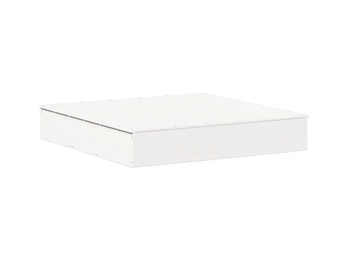 Bac à sable jeu bois blanche 111 x 111 x 19.5 cm 02_0041511