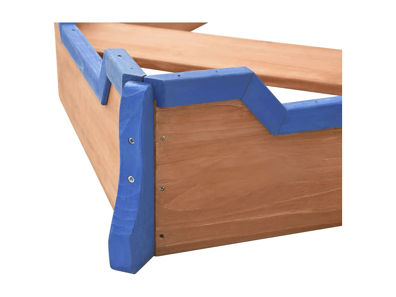 Bac à sable bateau bois marron 190 x 94.5 x 101 cm 02_0005052