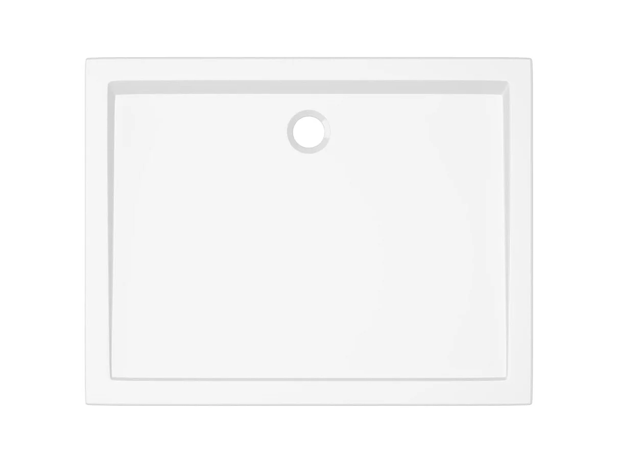 Base de chuveiro base de chuveiro base de chuveiro banheiro banheiro chuveiro interior de casa retangular ABS 80 x 100 cm branco 02_0001947