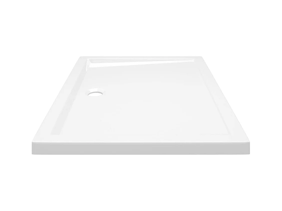 Base de chuveiro base de chuveiro base de chuveiro banheiro banheiro chuveiro interior de casa retangular ABS 80 x 100 cm branco 02_0001947