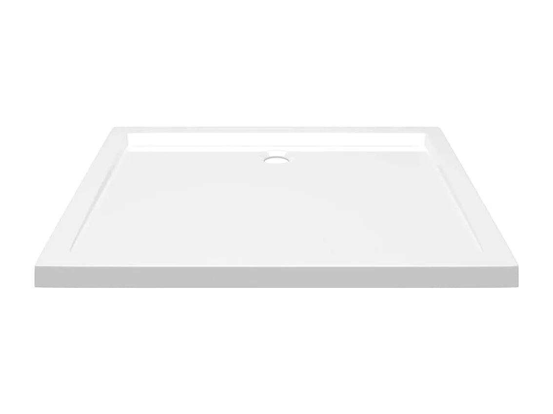 Base de chuveiro base de chuveiro base de chuveiro banheiro banheiro chuveiro interior de casa retangular ABS 80 x 100 cm branco 02_0001947