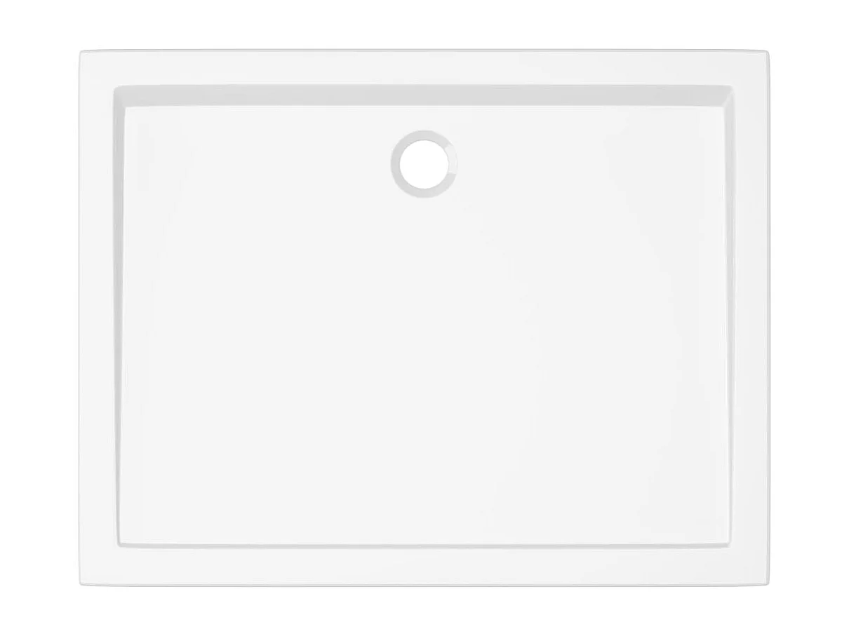 Base de chuveiro base de chuveiro base de chuveiro banheiro banheiro chuveiro interior de casa retangular ABS 80 x 100 cm branco 02_0001947