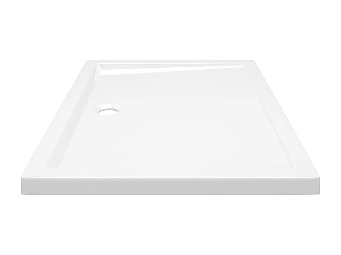 Base de chuveiro base de chuveiro base de chuveiro banheiro banheiro chuveiro interior de casa retangular ABS 80 x 100 cm branco 02_0001947