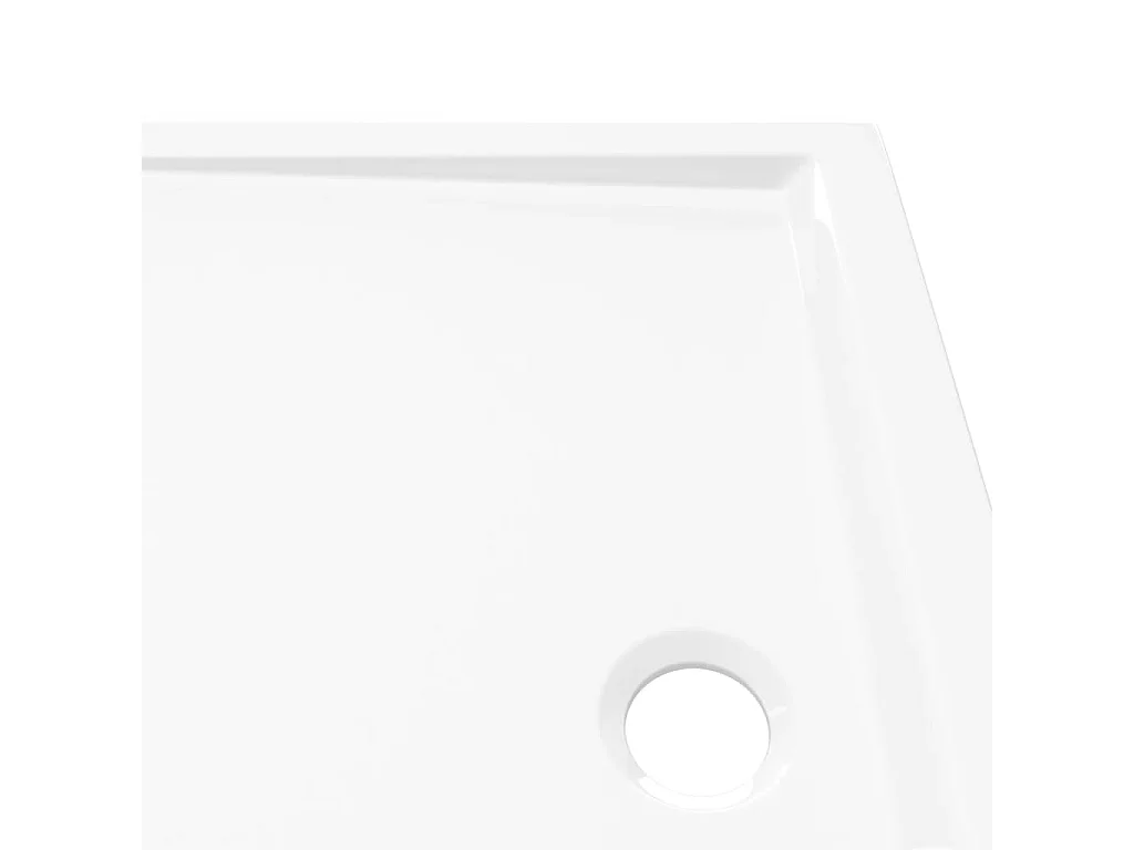 Base de chuveiro base de chuveiro base de chuveiro banheiro banheiro chuveiro interior de casa retangular ABS 80 x 100 cm branco 02_0001947