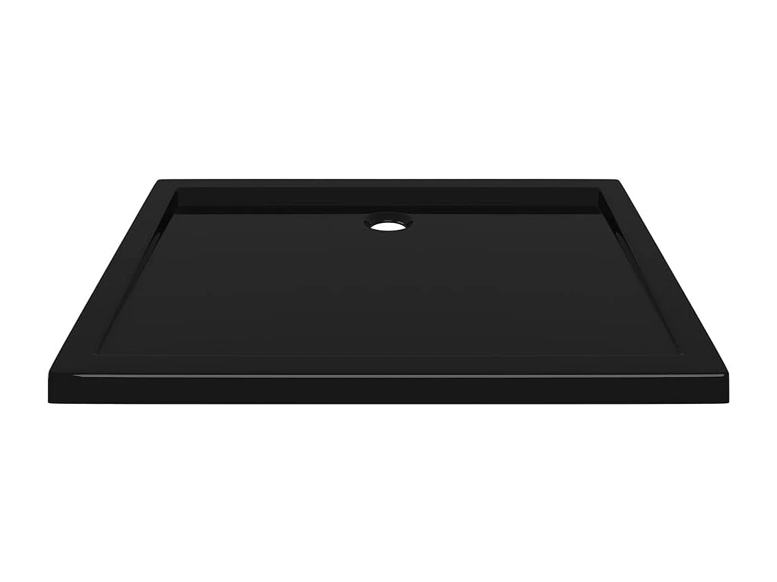 Base de chuveiro base de chuveiro base de chuveiro banheiro vaso sanitário interior de casa retangular ABS preto 70 x 90 cm 02_0001955