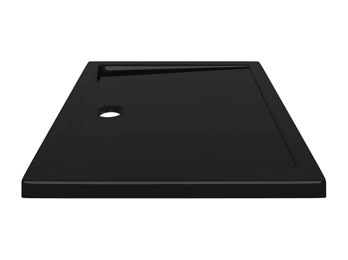 Base de chuveiro base de chuveiro base de chuveiro banheiro vaso sanitário interior de casa retangular ABS preto 70 x 90 cm 02_0001955