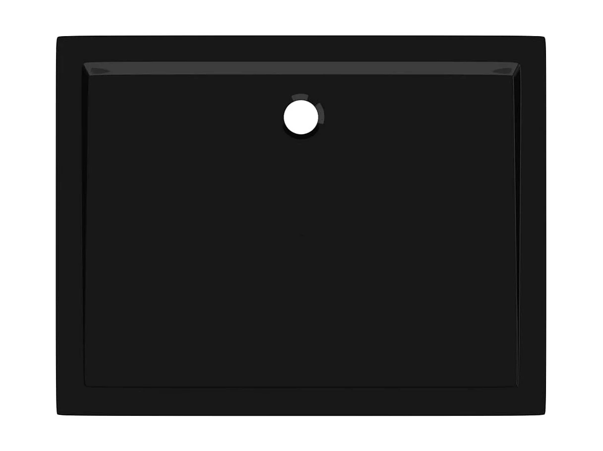 Base de chuveiro base de chuveiro base de chuveiro banheiro vaso sanitário interior de casa retangular ABS preto 70 x 90 cm 02_0001955