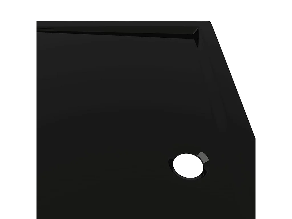 Base de chuveiro base de chuveiro base de chuveiro banheiro banheiro chuveiro interior de casa retangular 80x90 cm ABS preto 02_0001961