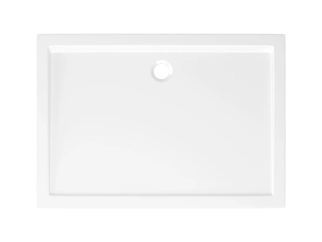 Base de chuveiro base de chuveiro base de chuveiro banheiro vaso sanitário interior de casa retangular ABS 80 x 110 cm branco 02_0001953