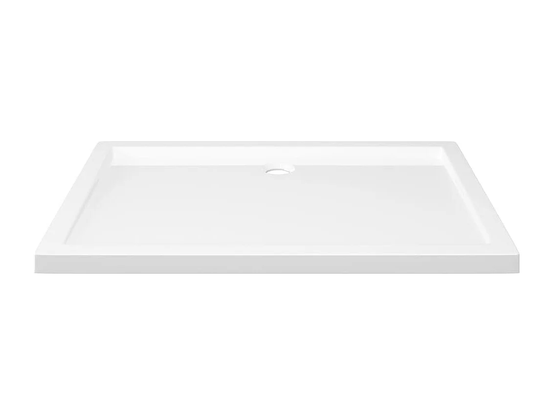 Base de chuveiro base de chuveiro base de chuveiro banheiro vaso sanitário interior de casa retangular ABS 80 x 110 cm branco 02_0001953