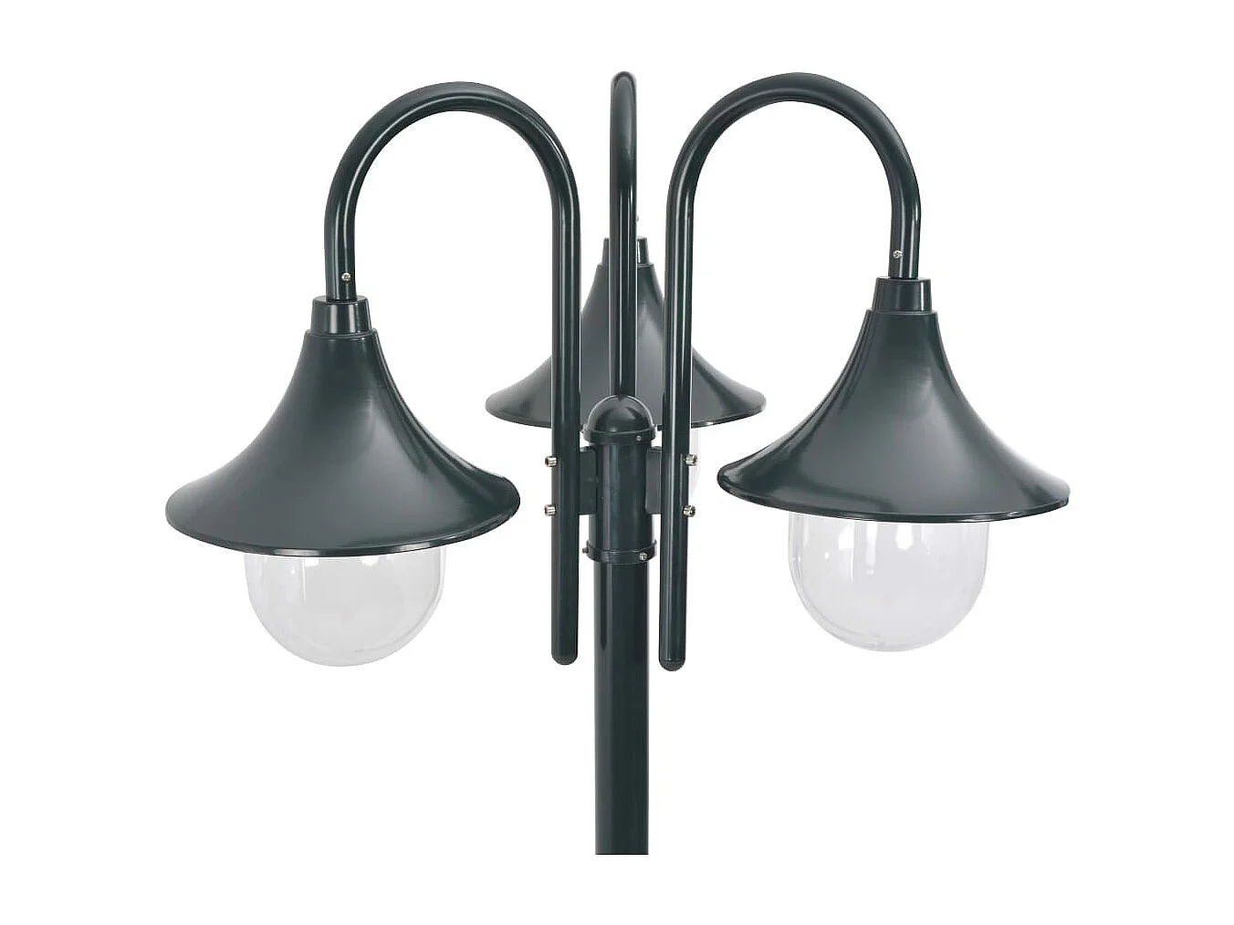 Lampadaire de jardin E27 aluminium 63 x 63 x 220 cm 02_0042543