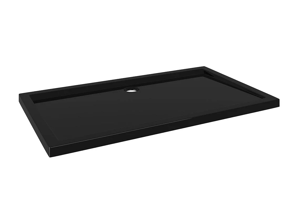 Piatto doccia piatto doccia piatto doccia bagno wc doccia interno casa rettangolare 70x120 cm ABS nero 02_0001958