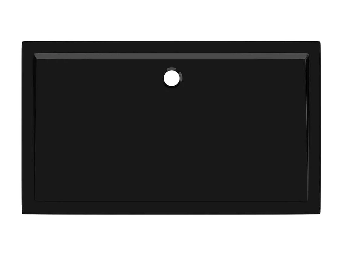 Piatto doccia piatto doccia piatto doccia bagno wc doccia interno casa rettangolare 70x120 cm ABS nero 02_0001958