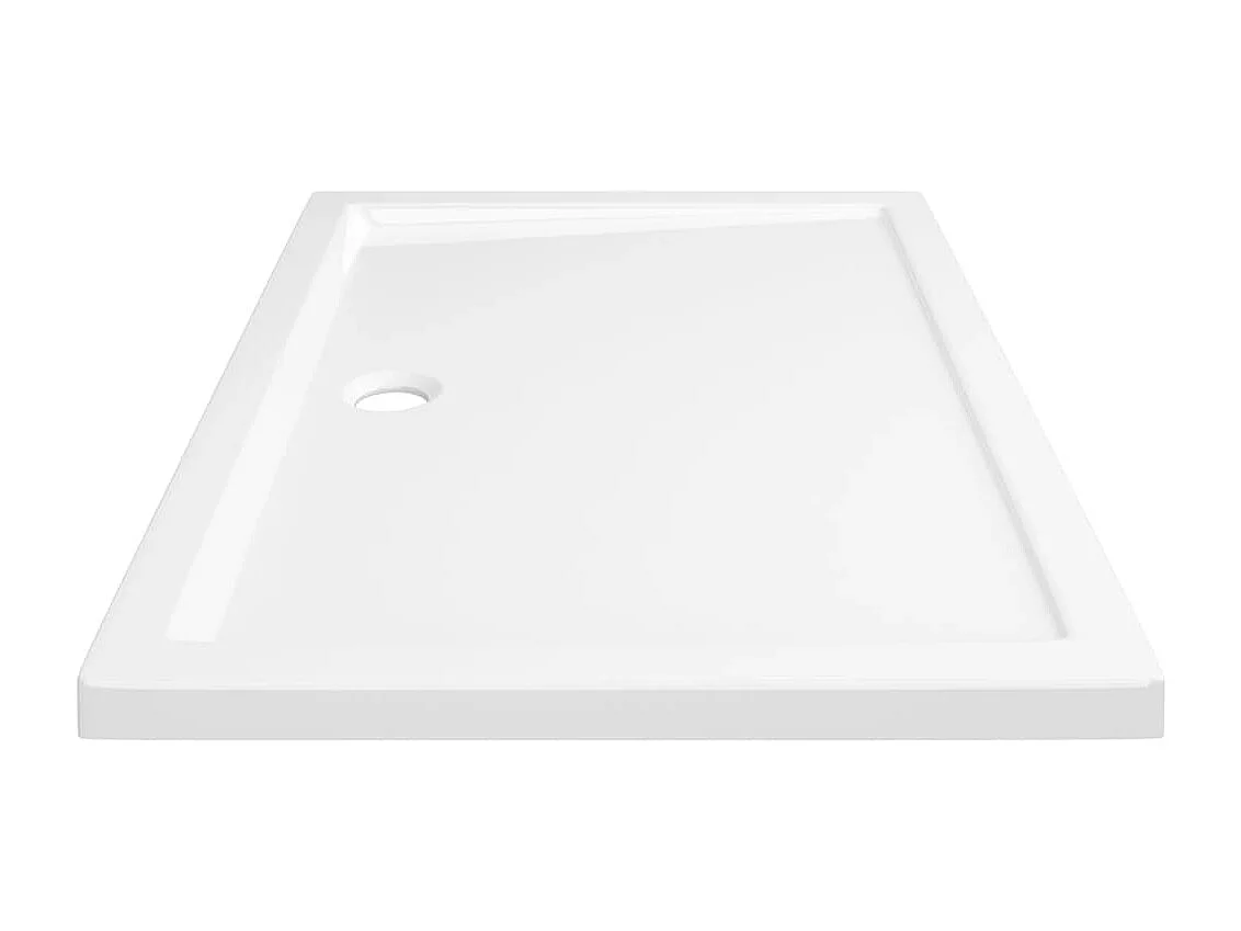 Base de chuveiro base de chuveiro base de chuveiro banheiro banheiro chuveiro interior de casa retangular ABS 70 x 100 cm branco 02_0001950