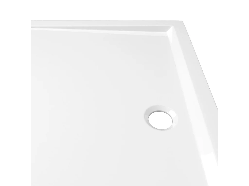 Base de chuveiro base de chuveiro base de chuveiro banheiro banheiro chuveiro interior de casa retangular ABS 70 x 100 cm branco 02_0001950