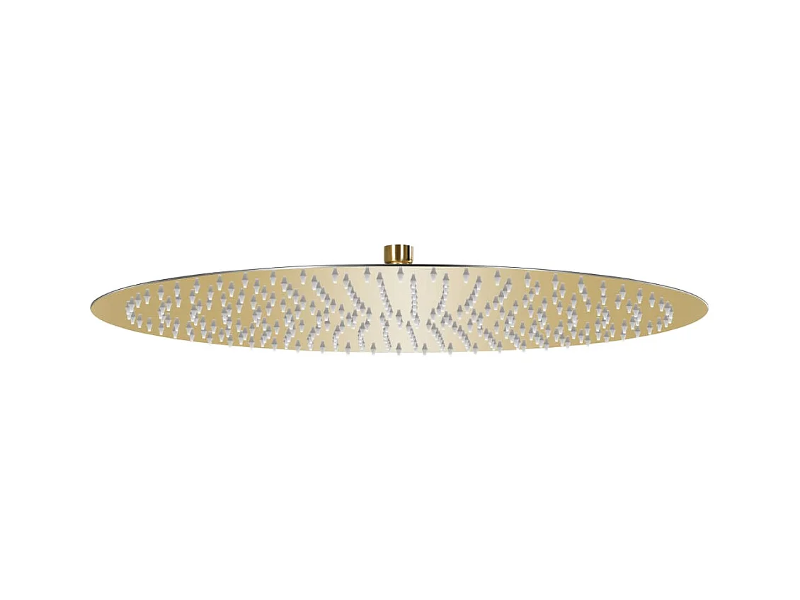 Rociador de ducha tipo lluvia de acero inoxidable 50 cm redondo dorado 02_0002089