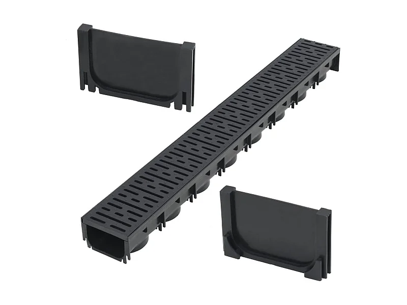 Canaux de drainage plastique 100 x 12.5 x 8 cm 02_0002991