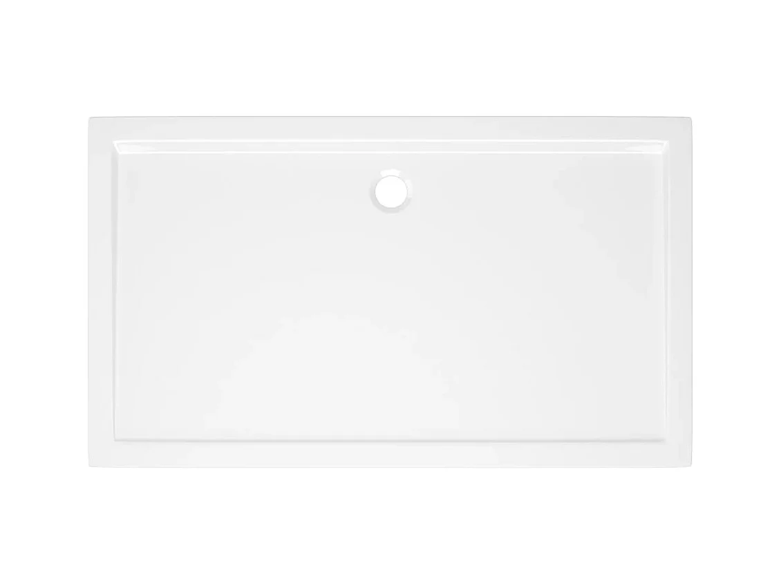 Base de chuveiro base de chuveiro base de chuveiro banheiro vaso sanitário interior de casa retangular ABS 70 x 120 cm branco 02_0001949