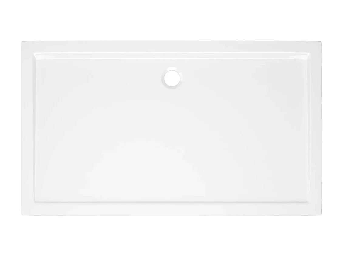 Base de chuveiro base de chuveiro base de chuveiro banheiro vaso sanitário interior de casa retangular ABS 70 x 120 cm branco 02_0001949