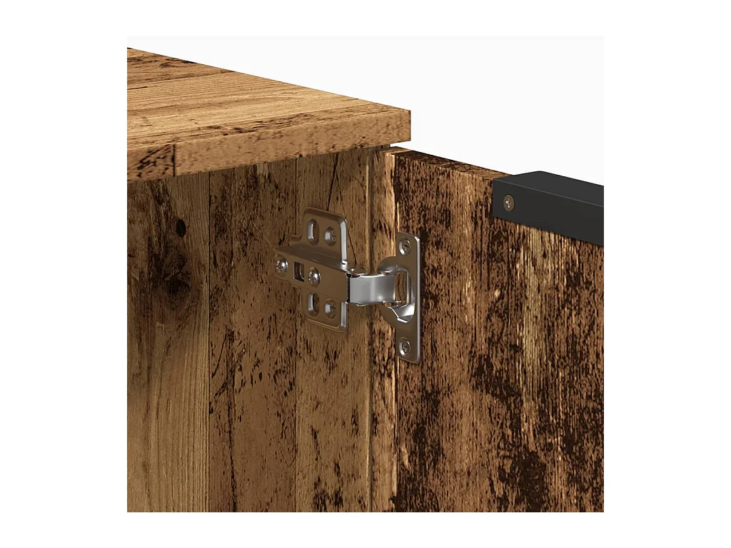 Credenza buffet cassettiera mobile contenitore organizer cucina soggiorno soggiorno legno vecchio 60 x 30 x 70 cm derivati ​​del legno marrone 02_0036603