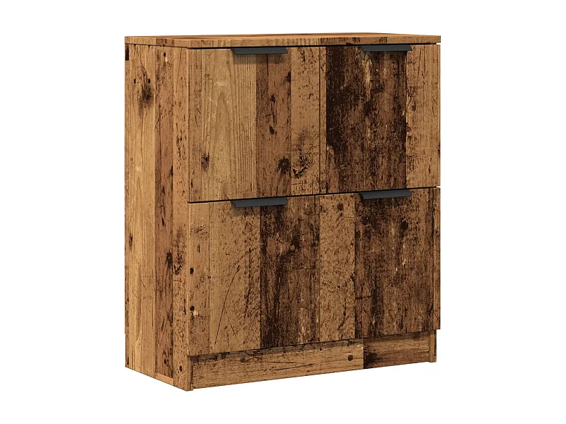 Credenza buffet cassettiera mobile contenitore organizer cucina soggiorno soggiorno legno vecchio 60 x 30 x 70 cm derivati ​​del legno marrone 02_0036603