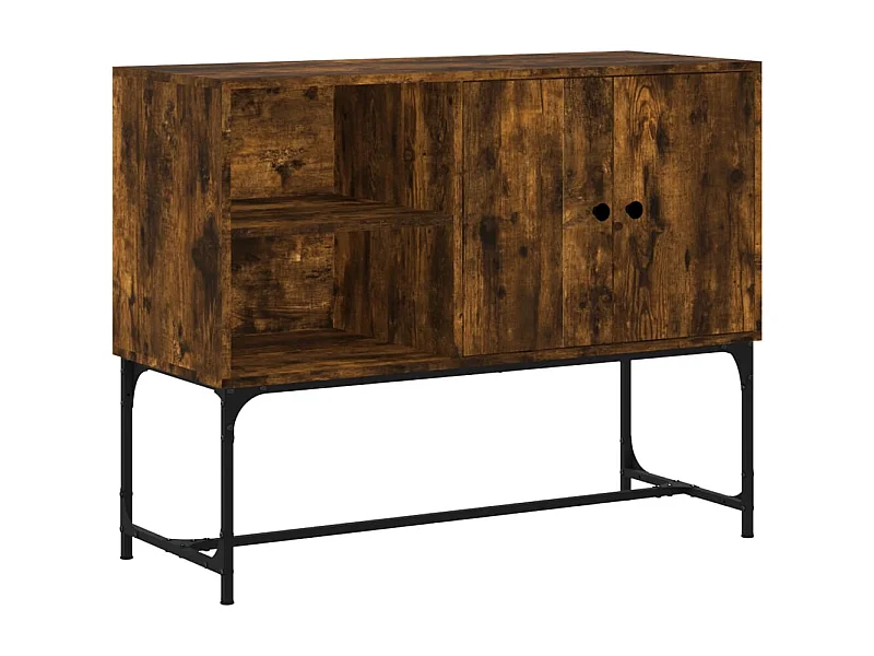 Aparador cómoda cómoda armario mueble organizador cocina salón salón 100 x 40 x 79,5 cm madera contrachapada marrón 02_0030842