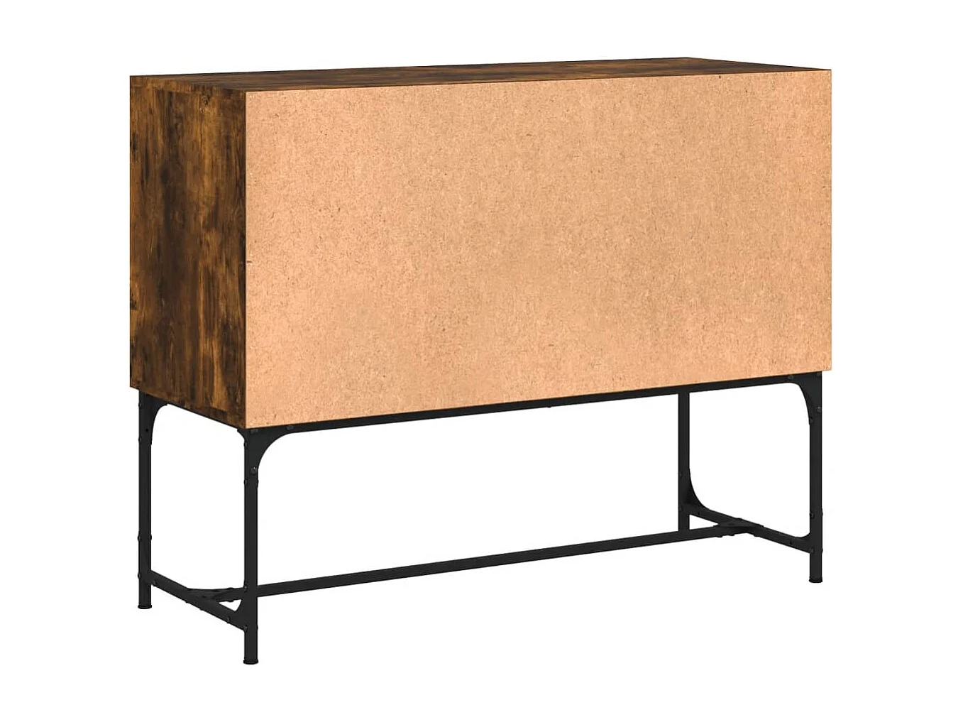 Buffet aparador cômoda armário unidade de armazenamento organizador cozinha sala de estar 100 x 40 x 79,5 cm madeira trabalhada marrom 02_0030842