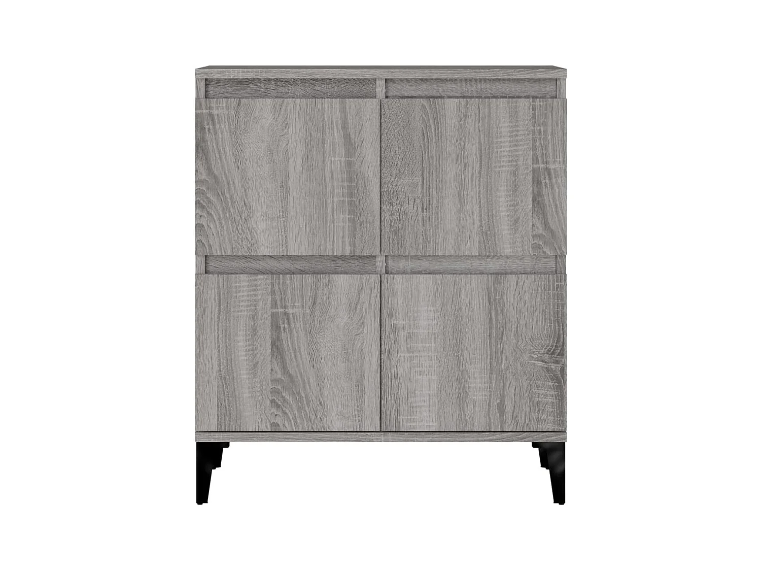 Aparador cómoda cómoda armario unidad de almacenamiento organizador cocina salón salonsonoma 60 x 35 x 70 cm madera contrachapada gris 02_0036413