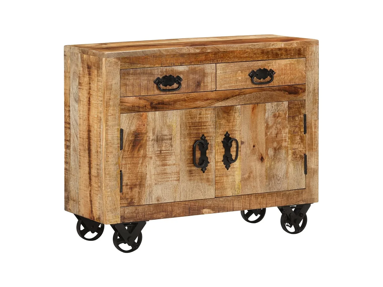 bahut commode armoire bois marron 80 x 30 x 65 cm 02_0029653