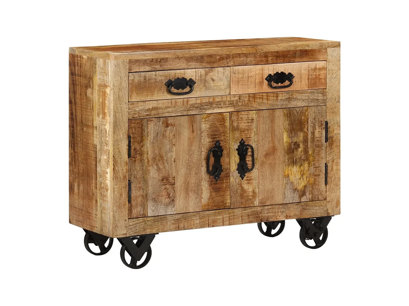 bahut commode armoire bois marron 80 x 30 x 65 cm 02_0029653