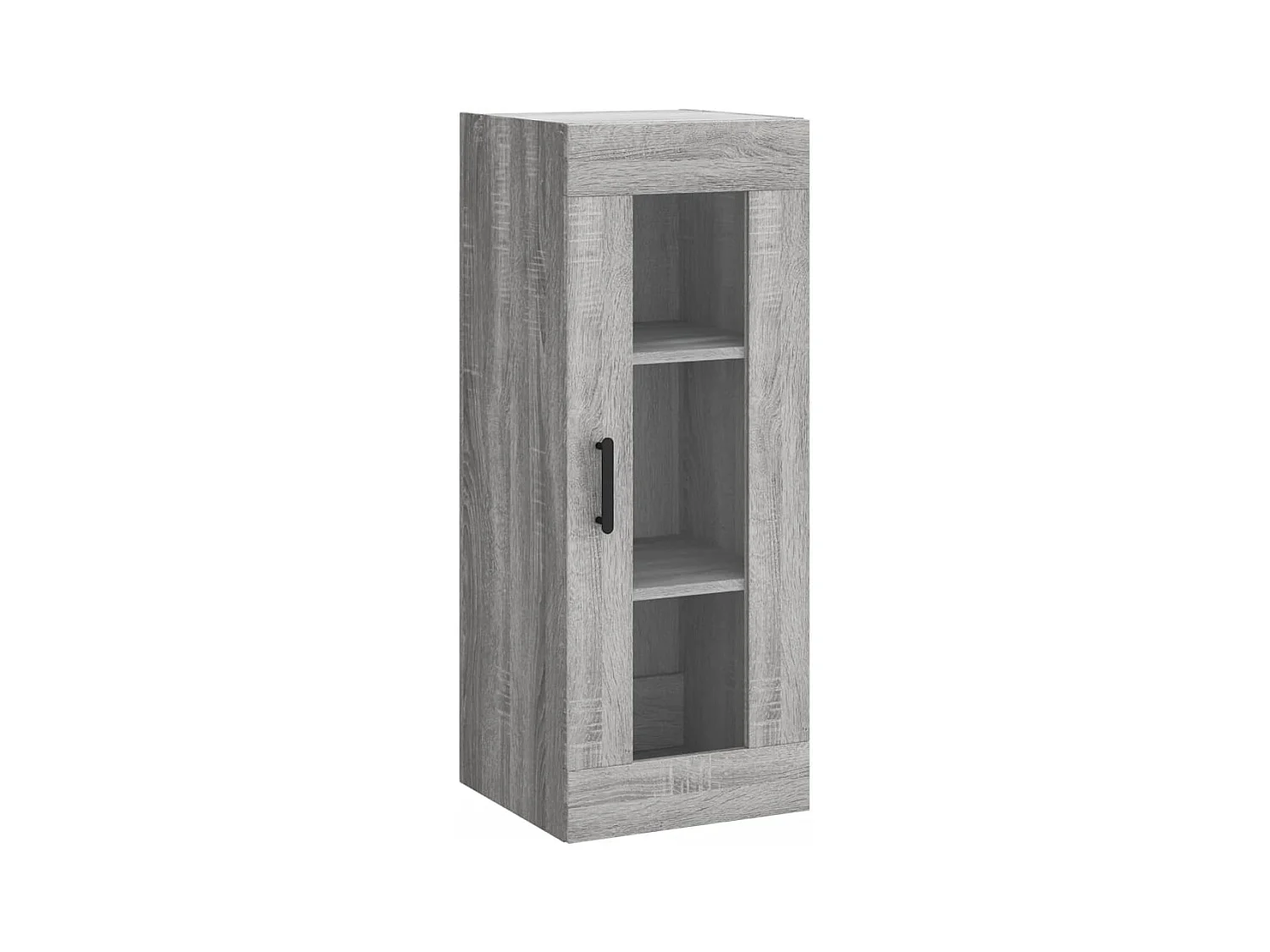 Aparador aparador cómoda armario mueble organizador cocina salón salón alto Sonoma 34,5 x 34 x 180 cm madera contrachapada gris 02_0035258