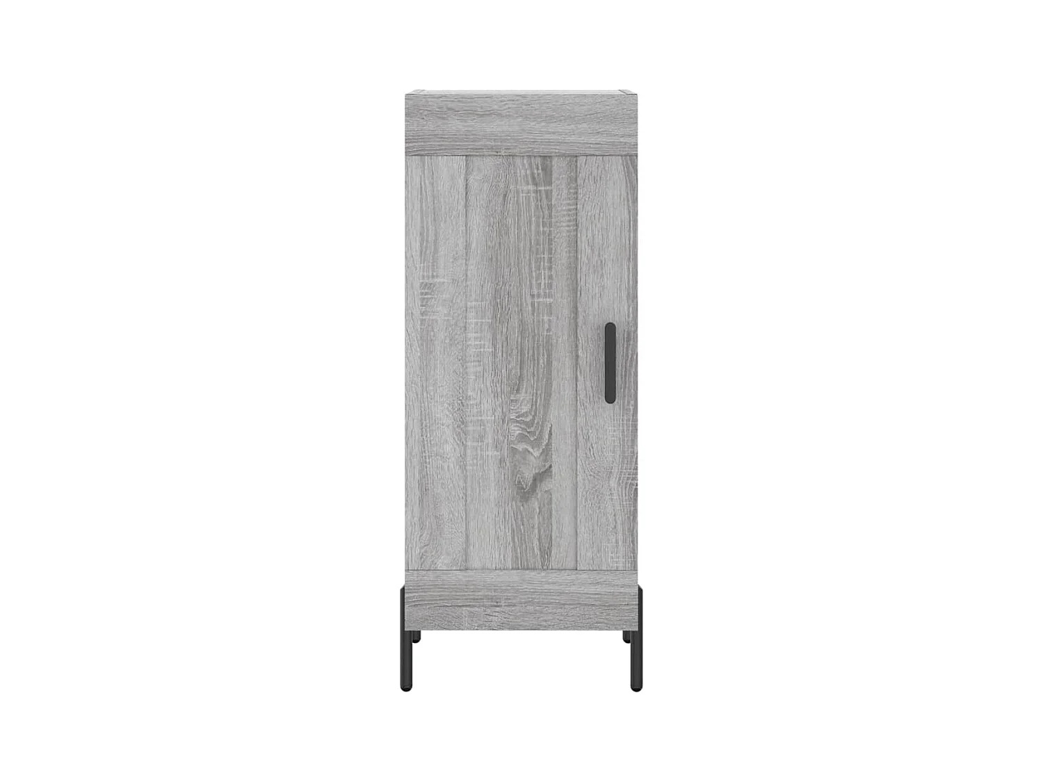 Aparador aparador cómoda armario mueble organizador cocina salón salón alto Sonoma 34,5 x 34 x 180 cm madera contrachapada gris 02_0035258