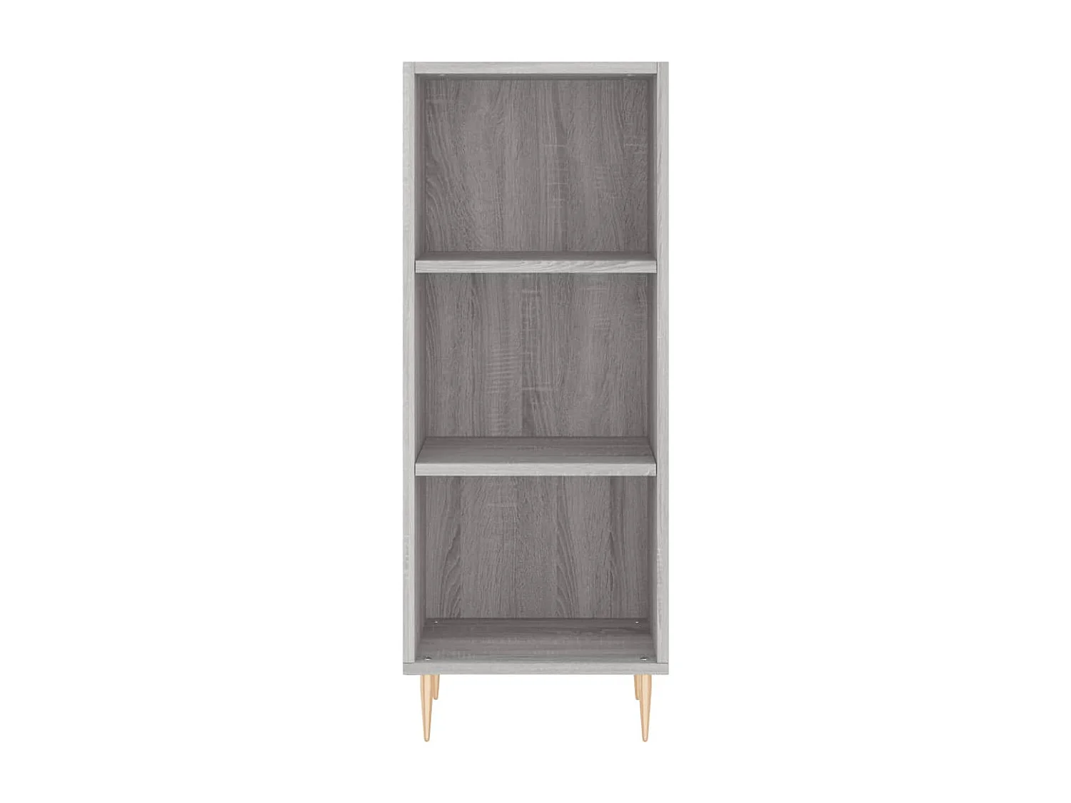 Aparador cómoda cómoda armario mueble organizador cocina salón salón alto Sonoma 34,5 x 34 x 180 cm madera contrachapada gris 02_0035301