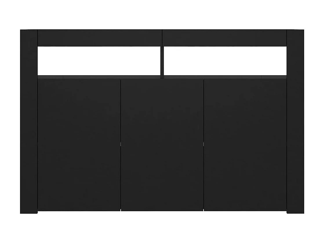 bahut commode armoire noire 115.5 x 30 x 75 cm 02_0030011